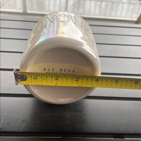 Rae Dunn Iridescent Snow Canister - Picture 7 of 7